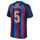 FC Barcelona Trøje 2022-23 Sergio 5 Hjemmebanetrøje