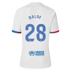 FC Barcelona Trøje 2023-24 Balde 28 Udebanetrøje