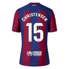 FC Barcelona Trøje 2023-24 Christensen 15 Hjemmebanetrøje