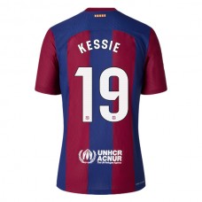 FC Barcelona Trøje 2023-24 Kessie 19 Hjemmebanetrøje