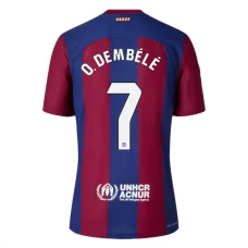 FC Barcelona Trøje 2023-24 O. Dembélé 7 Hjemmebanetrøje