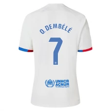 FC Barcelona Trøje 2023-24 O. Dembélé 7 Udebanetrøje