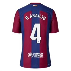 FC Barcelona Trøje 2023-24 R. Araujo 4 Hjemmebanetrøje