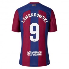 FC Barcelona Trøje 2023-24 Robert Lewandowski 9 Hjemmebanetrøje