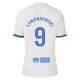 FC Barcelona Trøje 2023-24 Robert Lewandowski 9 Udebanetrøje