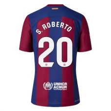FC Barcelona Trøje 2023-24 S. Roberto 20 Hjemmebanetrøje