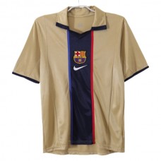 FC Barcelona Udebanetrøje Retro 2001-02 Fodboldsæt