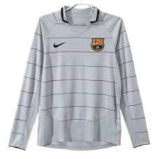 FC Barcelona Udebanetrøje Retro 2003-04 Langærmet Fodboldsæt