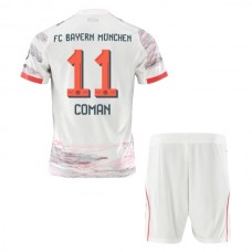 FC Bayern München Børn Coman 11 Udebanetrøje 2025-26 Fodboldsæt