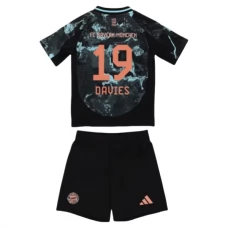 FC Bayern München Børn Davies 19 Udebanetrøje 2024-25 Fodboldsæt