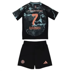 FC Bayern München Børn Gnabry 7 Udebanetrøje 2024-25 Fodboldsæt