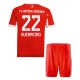 FC Bayern München Børn Guerreiro 22 Hjemmebanetrøje 2025-26 Fodboldsæt