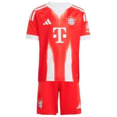 FC Bayern München Børn Hjemmebanetrøje 2025-26 Fodboldsæt