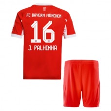 FC Bayern München Børn J.Palhinha 16 Hjemmebanetrøje 2025-26 Fodboldsæt