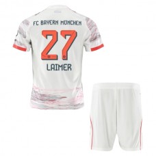 FC Bayern München Børn Laimer 27 Udebanetrøje 2025-26 Fodboldsæt