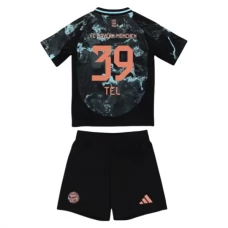 FC Bayern München Børn Tel 39 Udebanetrøje 2024-25 Fodboldsæt