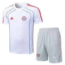 FC Bayern München Børn Træningstrøje Sæt 2025-26 - Shorts Hvid