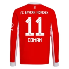 FC Bayern München Coman 11 Hjemmebanetrøje 2025-26 Langærmet Fodboldsæt