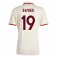 FC Bayern München Davies 19 Tredjetrøje 2024-25 Fodboldsæt