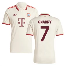 FC Bayern München Gnabry 7 Tredjetrøje 2024-25 Fodboldsæt