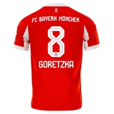 FC Bayern München Goretzka 8 Hjemmebanetrøje 2025-26 Fodboldsæt