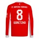 FC Bayern München Goretzka 8 Hjemmebanetrøje 2025-26 Langærmet Fodboldsæt