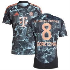 FC Bayern München Goretzka 8 Udebanetrøje 2024-25 Fodboldsæt