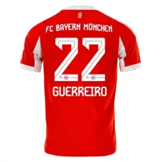FC Bayern München Guerreiro 22 Hjemmebanetrøje 2025-26 Fodboldsæt