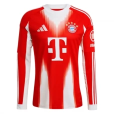 FC Bayern München Hjemmebanetrøje 2025-26 Langærmet Fodboldsæt