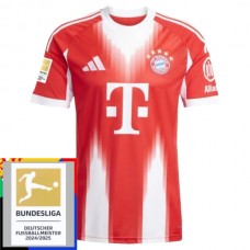 FC Bayern München Hjemmebanetrøje Bundesliga Champions Patch 2025-26 Fodboldsæt