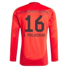 FC Bayern München J.Palhinha 16 Hjemmebanetrøje 2024-25 Langærmet Fodboldsæt