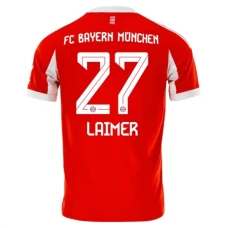 FC Bayern München Laimer 27 Hjemmebanetrøje 2025-26 Fodboldsæt