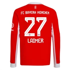 FC Bayern München Laimer 27 Hjemmebanetrøje 2025-26 Langærmet Fodboldsæt