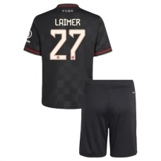FC Bayern München Laimer 27 Tredjetrøje Børn 2025-26 Fodboldsæt