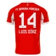 FC Bayern München Luis Díaz 14 Hjemmebanetrøje 2025-26 Fodboldsæt