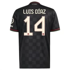 FC Bayern München Luis Díaz 14 Tredjetrøje 2025-26 Fodboldsæt