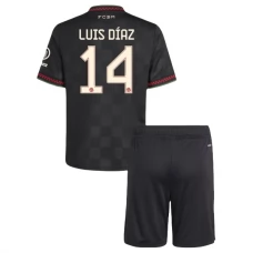 FC Bayern München Luis Díaz 14 Tredjetrøje Børn 2025-26 Fodboldsæt