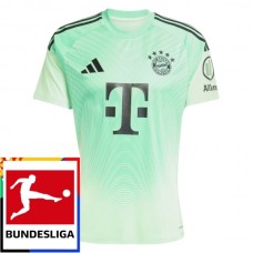 FC Bayern München Målmand Hjemmebanetrøje Bundesliga Patch 2025-26 Fodboldsæt