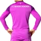 FC Bayern München Målmand Hjemmebanetrøje Purple Bundesliga Champions Patch 2025-26 Langærmet Fodboldsæt