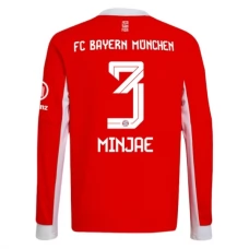 FC Bayern München Minjae 3 Hjemmebanetrøje 2025-26 Langærmet Fodboldsæt