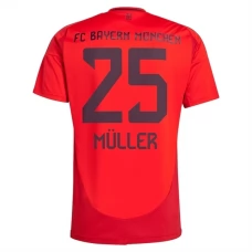 FC Bayern München Müller 25 Hjemmebanetrøje 2024-25 Fodboldsæt