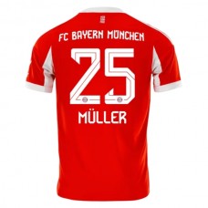 FC Bayern München Müller 25 Hjemmebanetrøje 2025-26 Fodboldsæt
