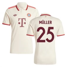 FC Bayern München Müller 25 Tredjetrøje 2024-25 Fodboldsæt