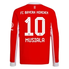 FC Bayern München Musiala 10 Hjemmebanetrøje 2025-26 Langærmet Fodboldsæt