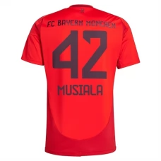 FC Bayern München Musiala 42 Hjemmebanetrøje 2024-25 Fodboldsæt