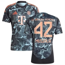 FC Bayern München Musiala 42 Udebanetrøje 2024-25 Fodboldsæt