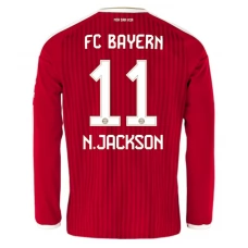 FC Bayern München N.Jackson 11 Hjemmebanetrøje 2026-27 Langærmet