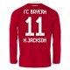 FC Bayern München N.Jackson 11 Hjemmebanetrøje 2026-27 Langærmet