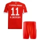 FC Bayern München N.Jackson 11 Hjemmebanetrøje Børn 2025-26 Fodboldsæt