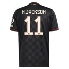 FC Bayern München N.Jackson 11 Tredjetrøje 2025-26 Fodboldsæt
